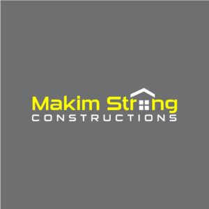 Logo Design by aspiremedia for Makim Strong Constructions  | Design: #21548723