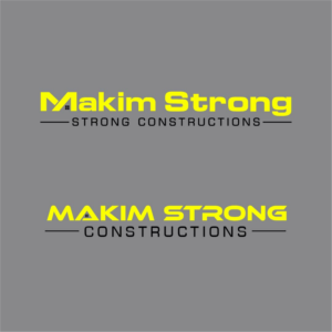 Logo Design by aspiremedia for Makim Strong Constructions  | Design: #21555408