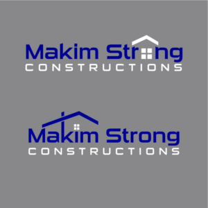 Logo Design by aspiremedia for Makim Strong Constructions  | Design: #21555410