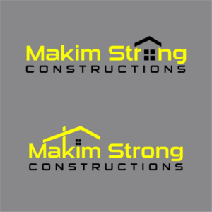 Logo Design by aspiremedia for Makim Strong Constructions  | Design: #21555412