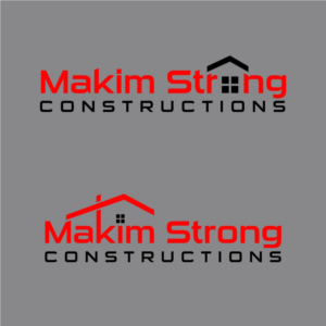 Logo Design by aspiremedia for Makim Strong Constructions  | Design: #21555414