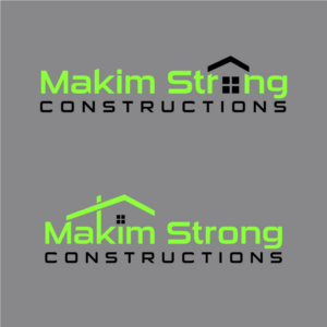 Logo Design by aspiremedia for Makim Strong Constructions  | Design: #21555416