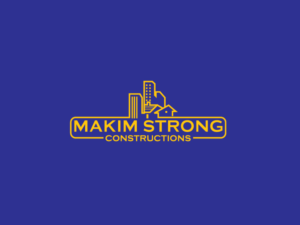 Logo Design by SK Creation for Makim Strong Constructions  | Design: #21557306