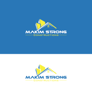 Logo Design by Pixxl Art for Makim Strong Constructions  | Design: #21546236