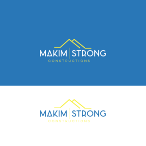 Logo Design by Pixxl Art for Makim Strong Constructions  | Design: #21553964