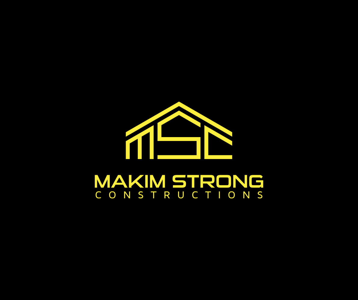 Logo Design by Riaper for Makim Strong Constructions  | Design #21560428