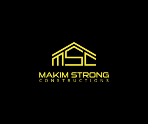 Logo Design by Riaper for Makim Strong Constructions  | Design: #21560428
