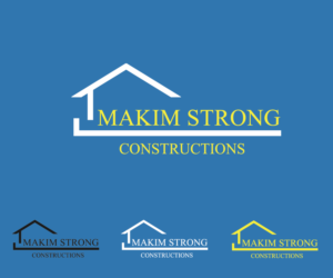Logo Design by Tanja 7 for Makim Strong Constructions  | Design: #21588344