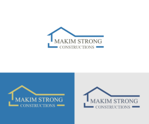 Logo Design by Tanja 7 for Makim Strong Constructions  | Design: #21591218