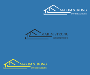 Logo Design by Tanja 7 for Makim Strong Constructions  | Design: #21591273