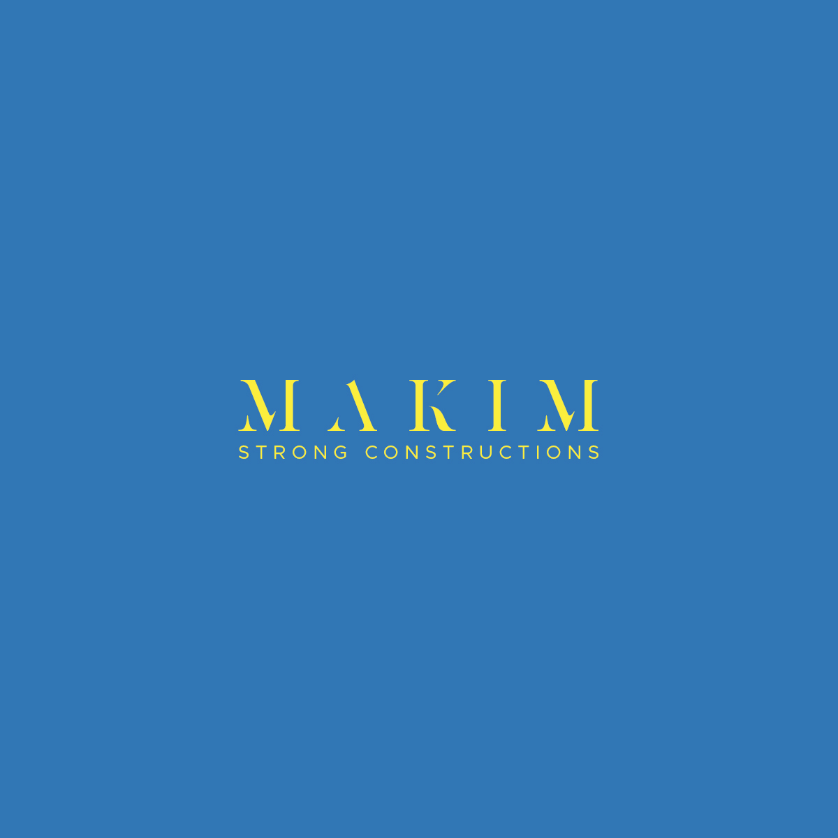 Logo Design by Soonia for Makim Strong Constructions  | Design #21592858