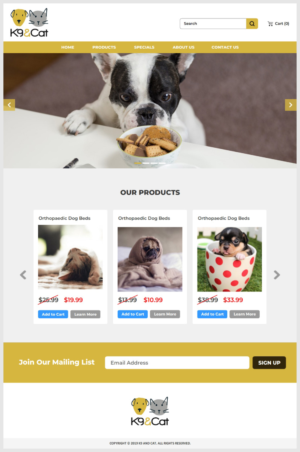 K9andCat - eCommerce Design and Shopify Theme customisation | Shopify Design by -Marc-