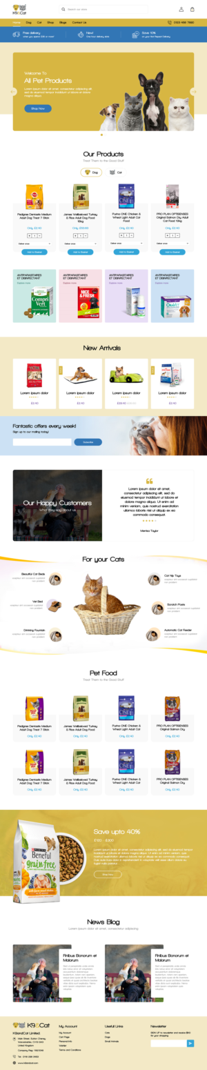 K9andCat - eCommerce Design and Shopify Theme customisation | Shopify Design by vedverma1984