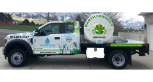 Organic Weed Control Service Truck wrap | Design de Covering de Véhicule par The Faisal