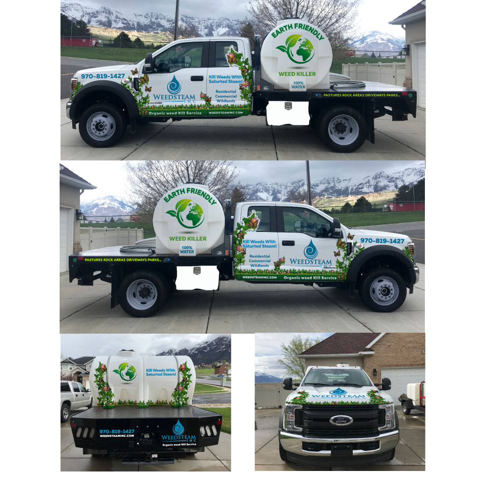 Car Wrap Design by Yoga Tri for Weedsteam Inc | Design #21659208