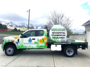 Organic Weed Control Service Truck wrap | Car Wrap Design by StarGraphics