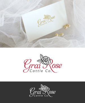 Grai Rose Cattle Co | Logo Design by Cactus Designs