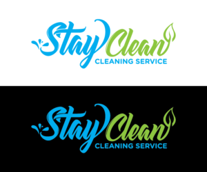 Logo Design by larismanis for Stay Clean Cleaning Service  | Design: #21541381