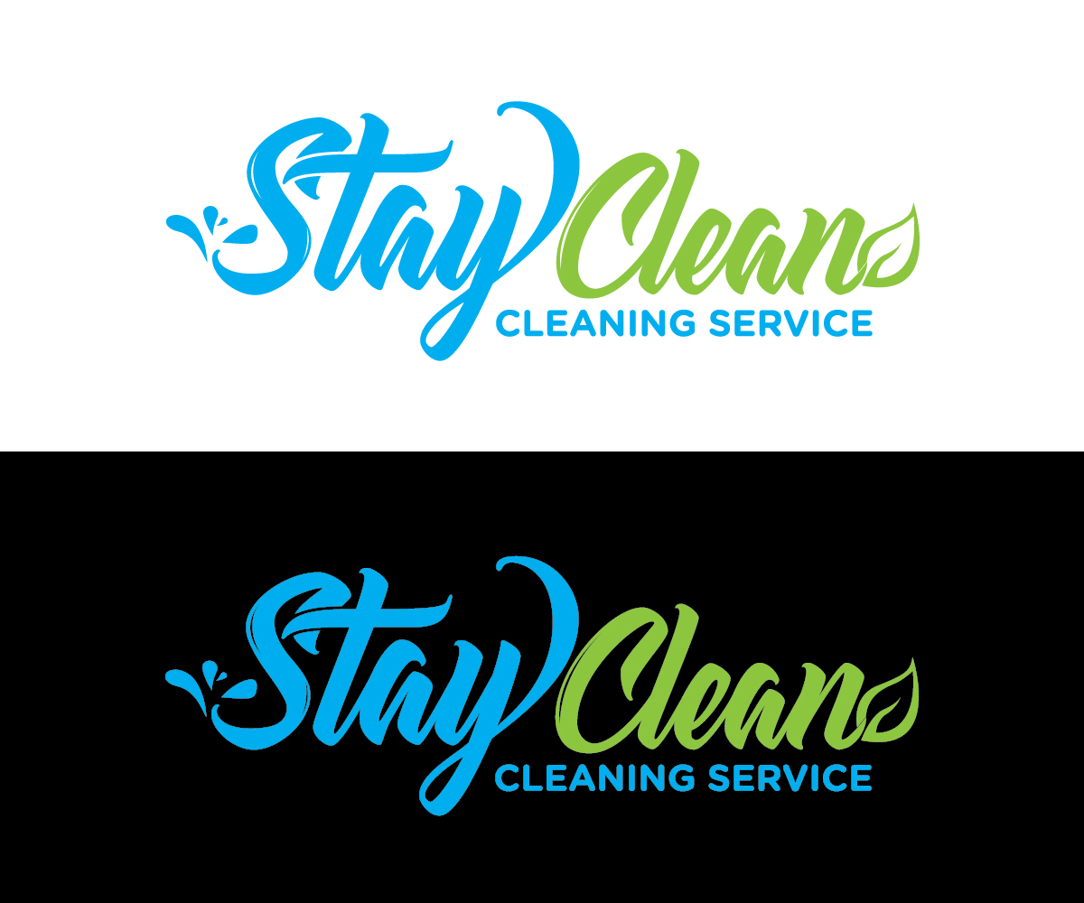 Logo Design by larismanis for Stay Clean Cleaning Service  | Design #21542430