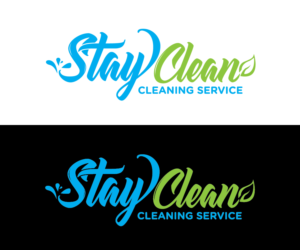 Logo Design by larismanis for Stay Clean Cleaning Service  | Design: #21542431