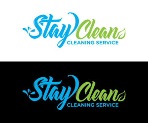 Logo Design by larismanis for Stay Clean Cleaning Service  | Design: #21542447