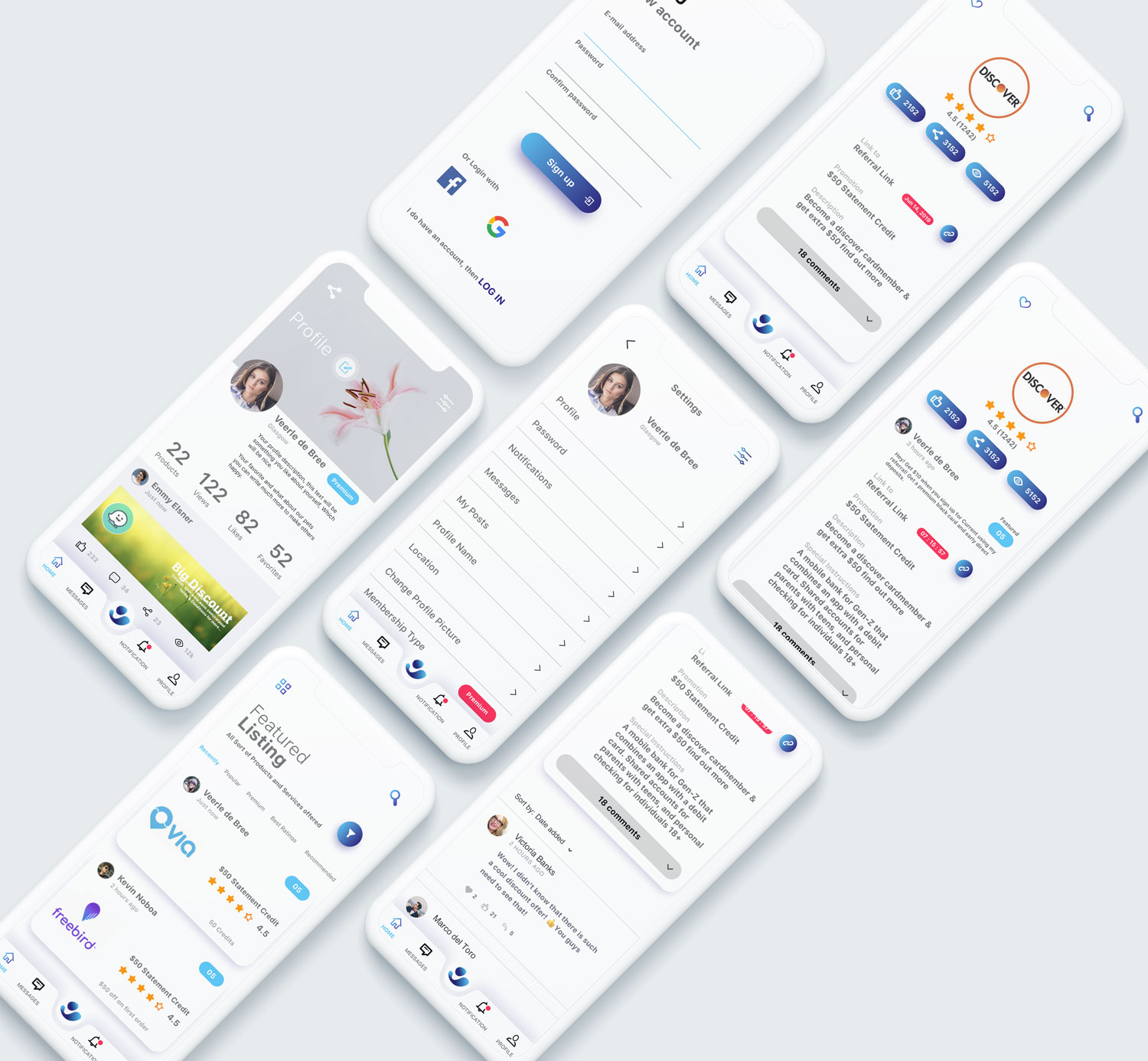 App Design by AppGeek for UTMOST TECHNOLOGIES LLC | Design #21620564