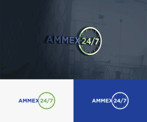 Ammex 24/7 | Logo Design by Kiran