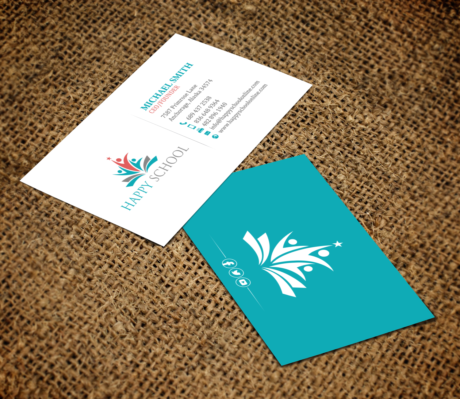 Business Card Design by chandrayaan.creative for this project | Design #21552935