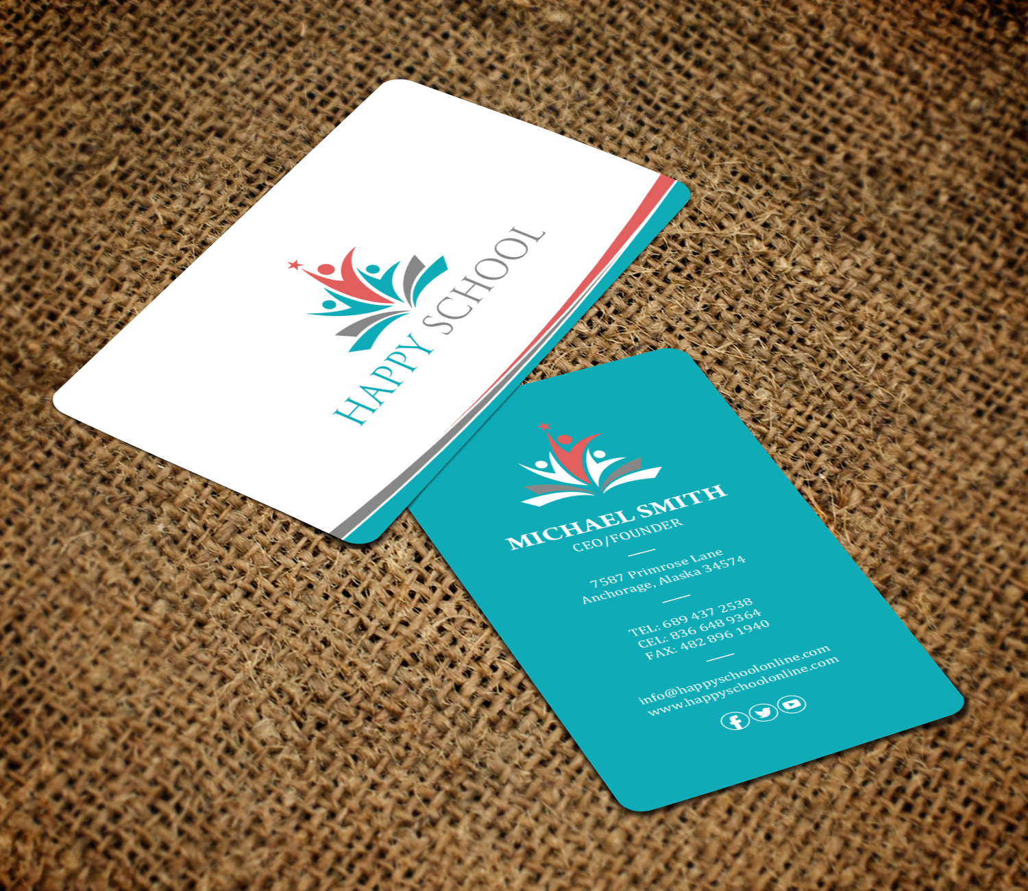 Business Card Design by chandrayaan.creative for this project | Design #21553975