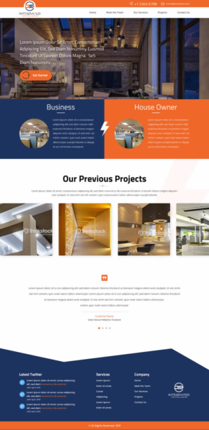 Web Design par SONA pour DS INTEGRATED TECHNOLOGIES  | Design : #21595314