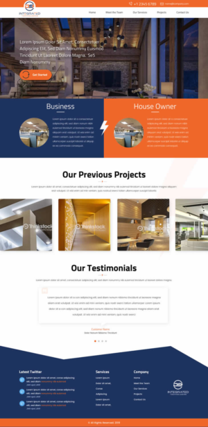 Web Design par SONA pour DS INTEGRATED TECHNOLOGIES  | Design : #21595724