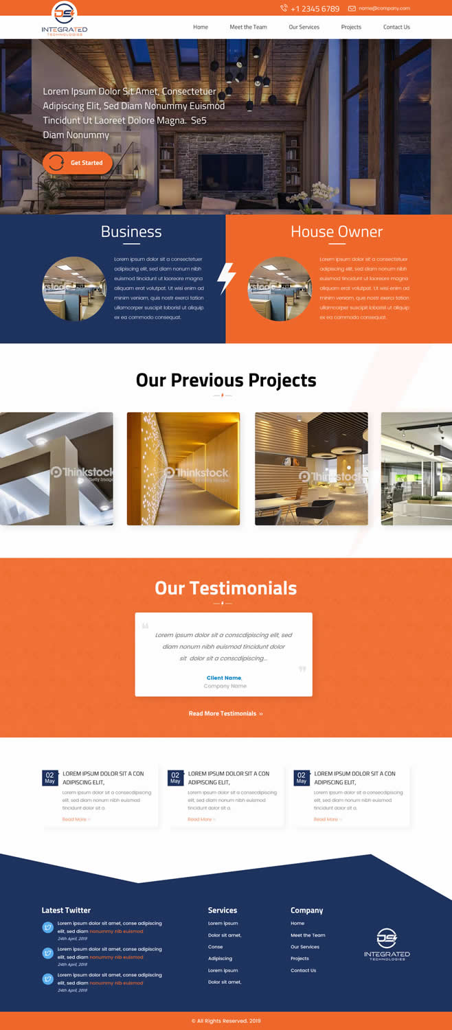 Web Design par SONA pour DS INTEGRATED TECHNOLOGIES  | Design #21628222