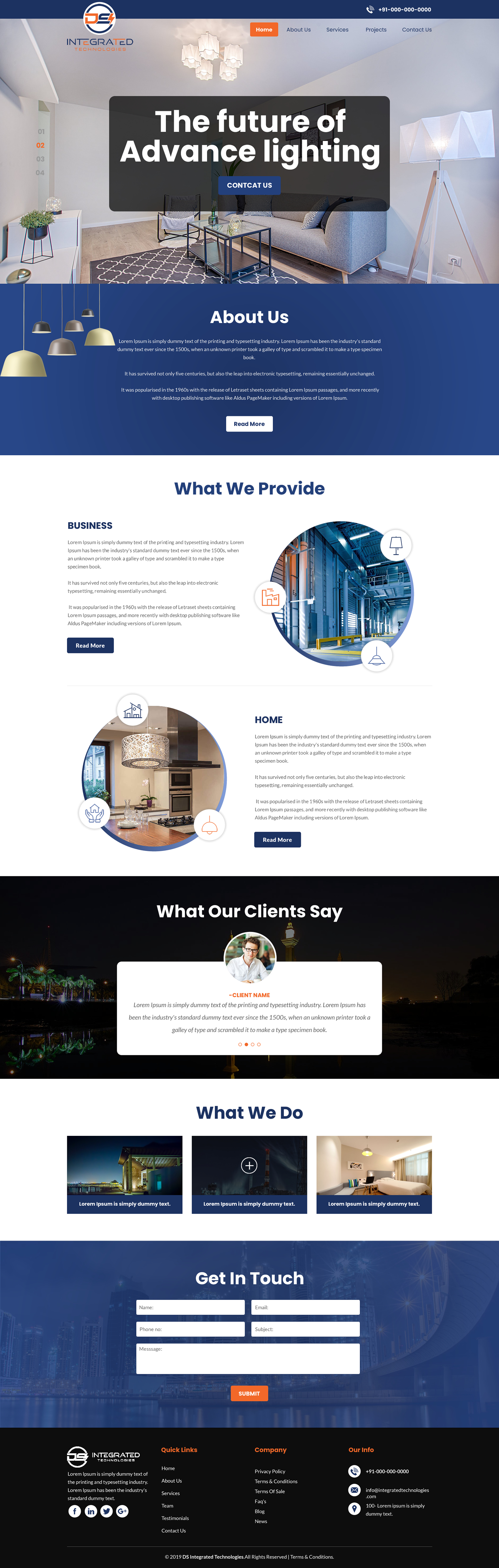 Web-Design von rightway für DS INTEGRATED TECHNOLOGIES  | Design #21554675
