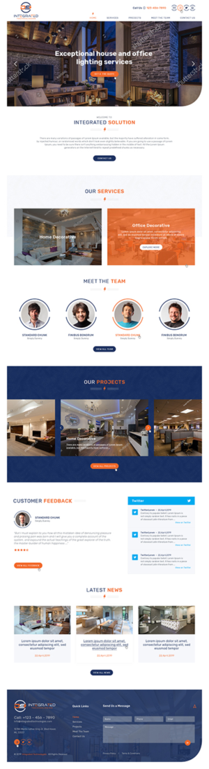 Diseño Web por Ved Web Services para DS INTEGRATED TECHNOLOGIES  | Diseño #21562031