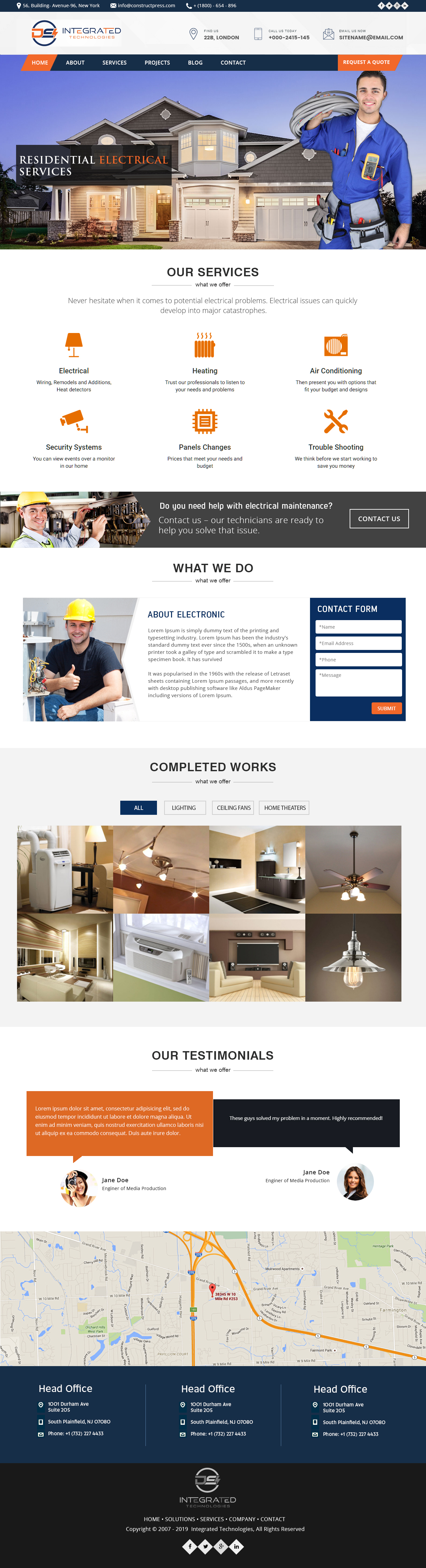 Web-Design von Xclusive Designers für DS INTEGRATED TECHNOLOGIES  | Design #21559639
