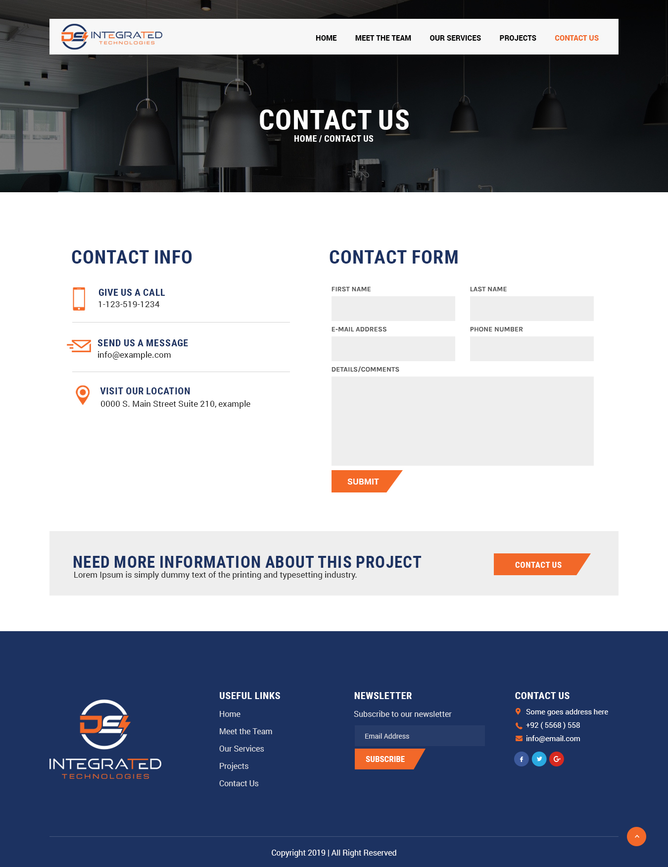 Web Design par syrwebdevelopment pour DS INTEGRATED TECHNOLOGIES  | Design #21576045