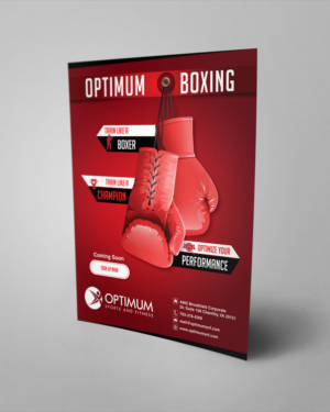 Optimum Boxing | Flyer Design by CG PRITAM