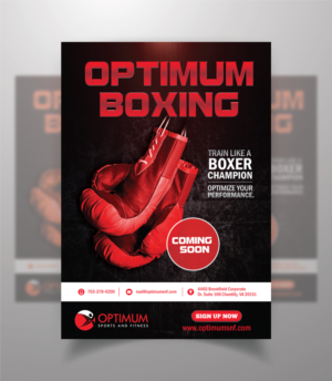 Optimum Boxing | Flyer-Design von vcreatived