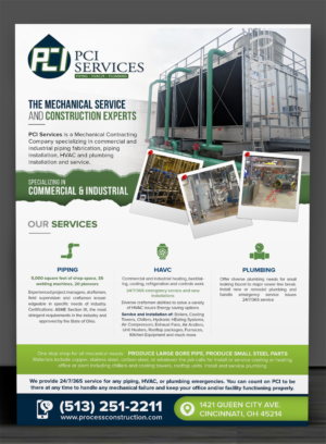 PCI Services Marketing Materials | Flyer-Design von SAI DESIGNS