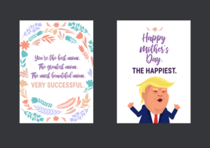 Greatest Mom Greeting Card | Graphic Design by an-designs