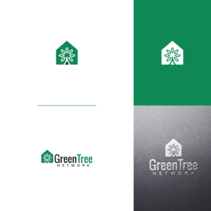 Green Tree Network | Logo Design by JohnM.