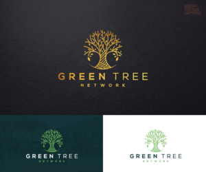 Green Tree Network | Logo Design by step forward 2