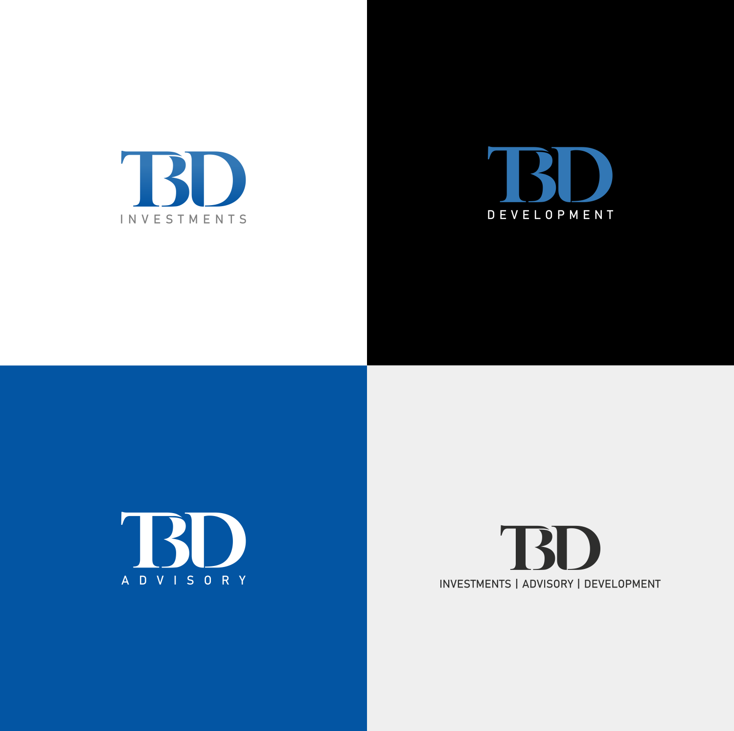 Logo Design by Walloker for TBD Advisory | Design #21599037