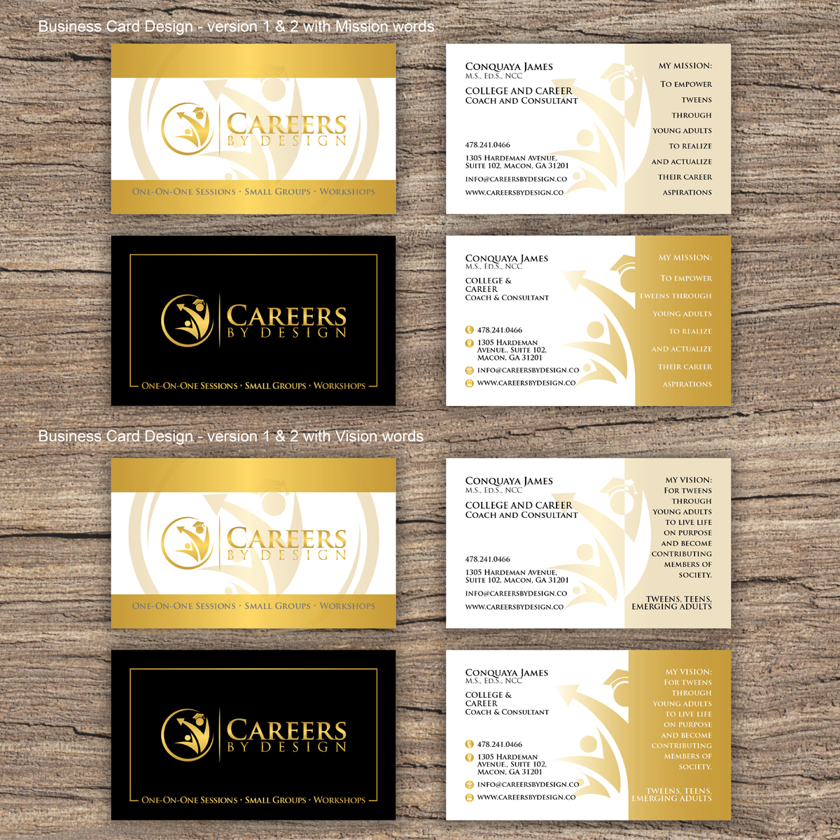 Business Card Design by Katyas Art and Design for this project | Design #21567176