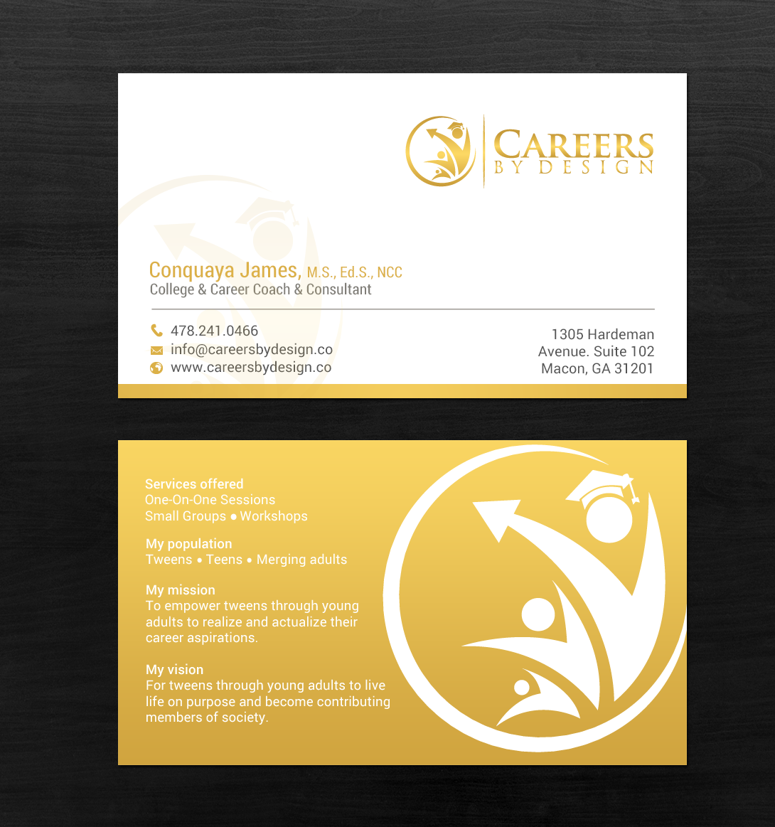 Business Card Design by chandrayaan.creative for this project | Design #21549050