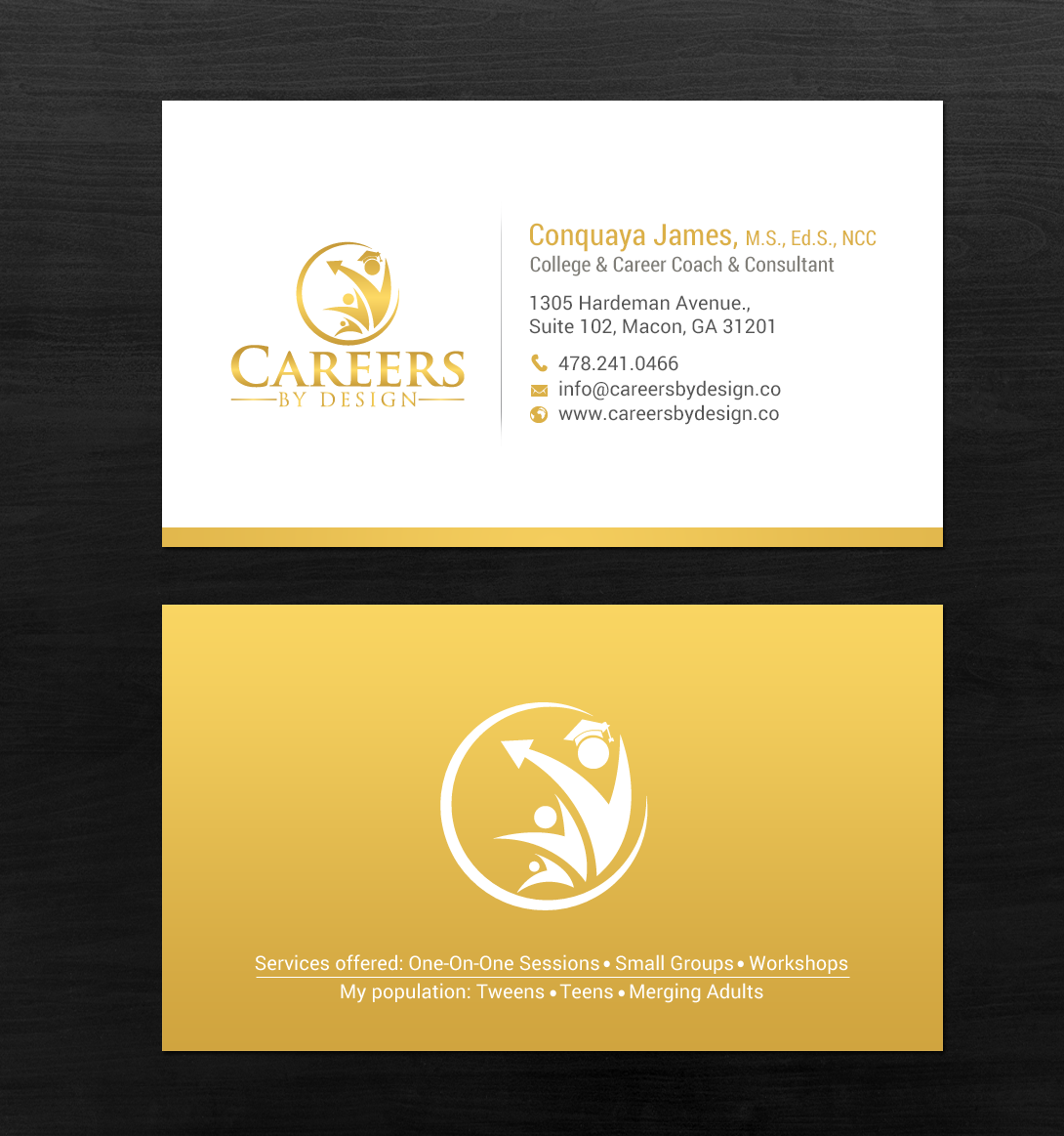 Business Card Design by chandrayaan.creative for this project | Design #21549053