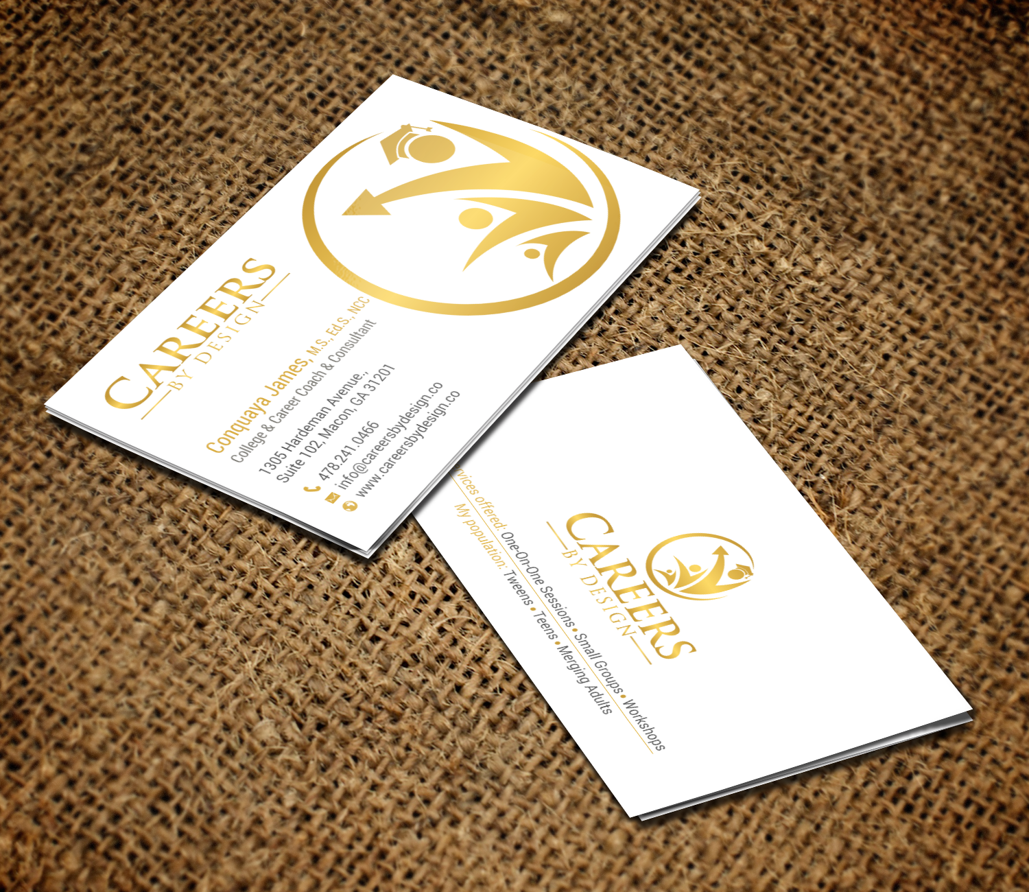 Business Card Design by chandrayaan.creative for this project | Design #21549055
