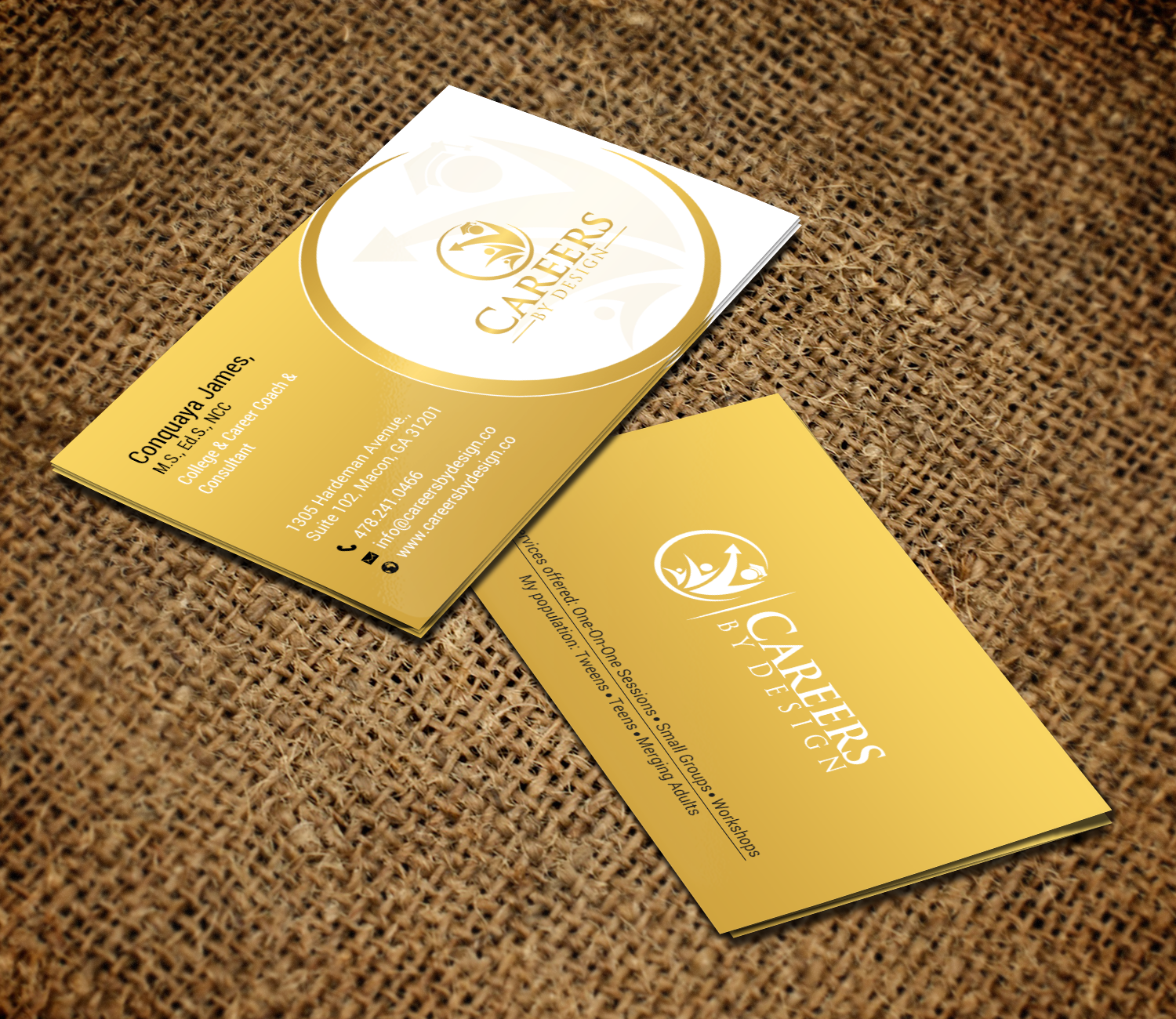 Business Card Design by chandrayaan.creative for this project | Design #21550218