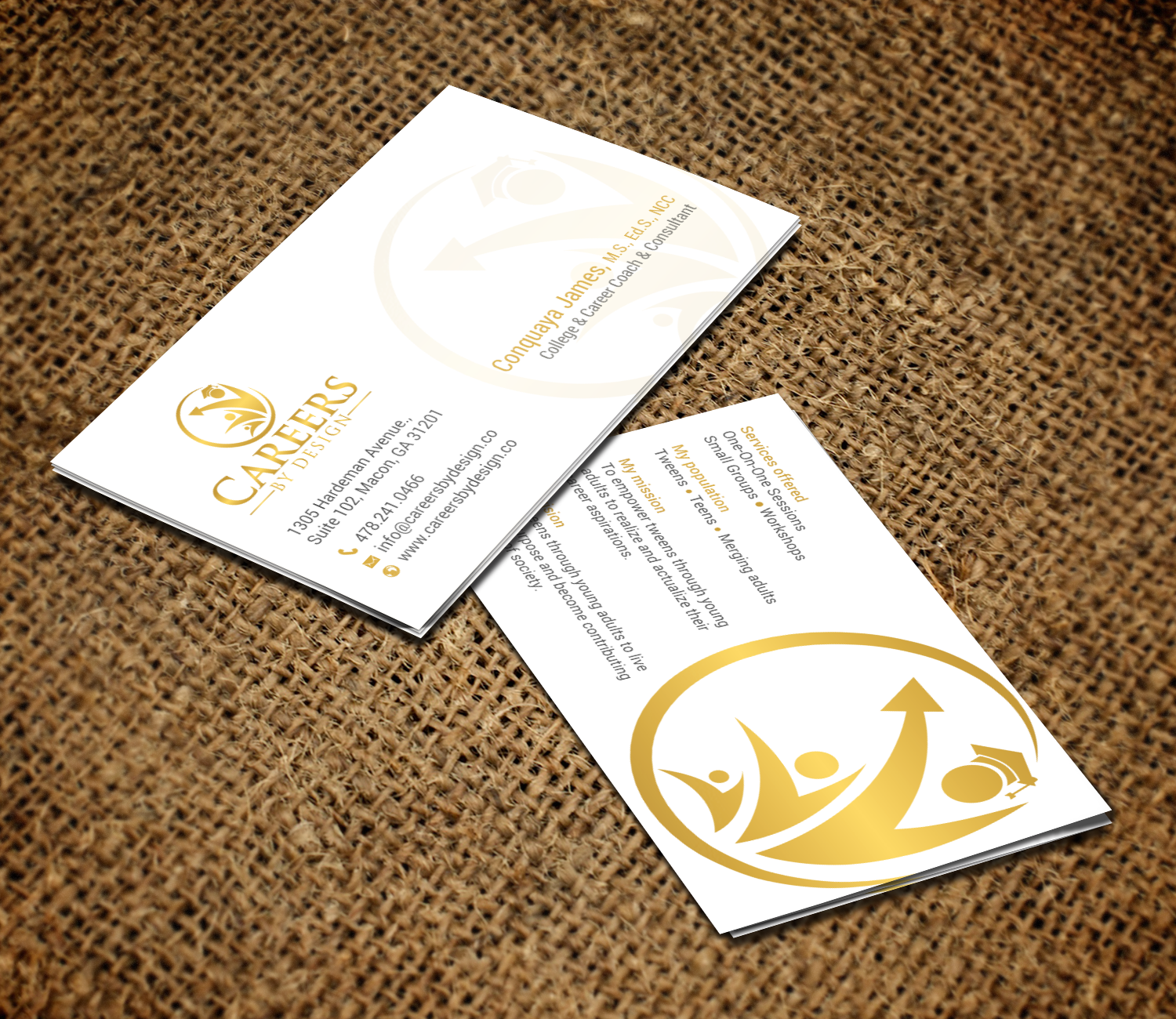 Business Card Design by chandrayaan.creative for this project | Design #21550226