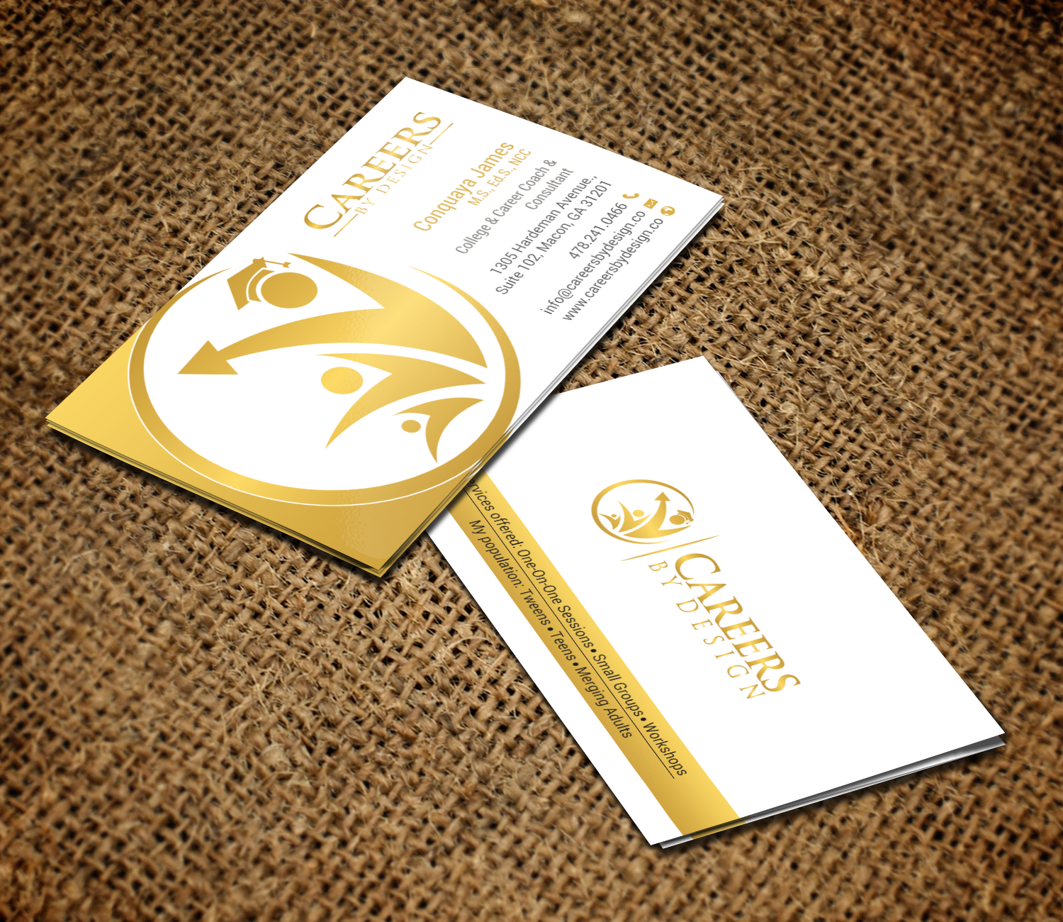 Business Card Design by chandrayaan.creative for this project | Design #21550229
